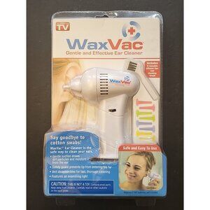 WaxVac Gentle And Effective Ear Cleaner As Seen On TV NEW